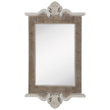 Whitewash Flourish Wood Wall Mirror Hobby Lobby 1970581 Whitewash Flourish Wood Wall Mirror, Gold Antique Mirror Hobby Lobby