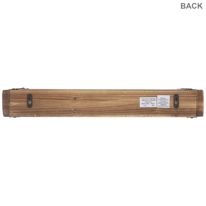 Rustic Chunky Wood Floating Wall Shelf Hobby Lobby 1281674
