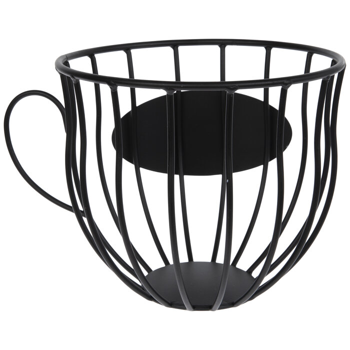 Black Coffee Mug Metal Coffee Pod Holder Hobby Lobby 2184398
