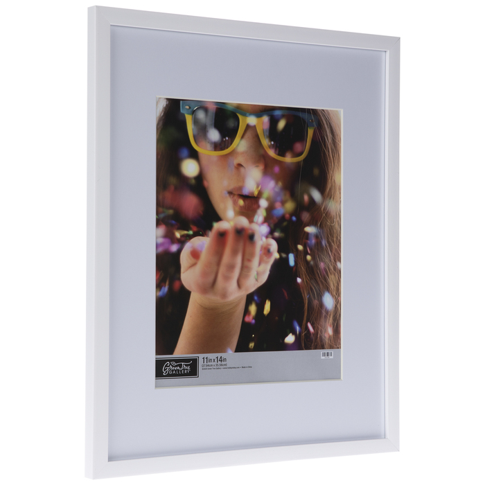 White Matte Wood Wall Frame 11" x 14" Hobby Lobby 2022358