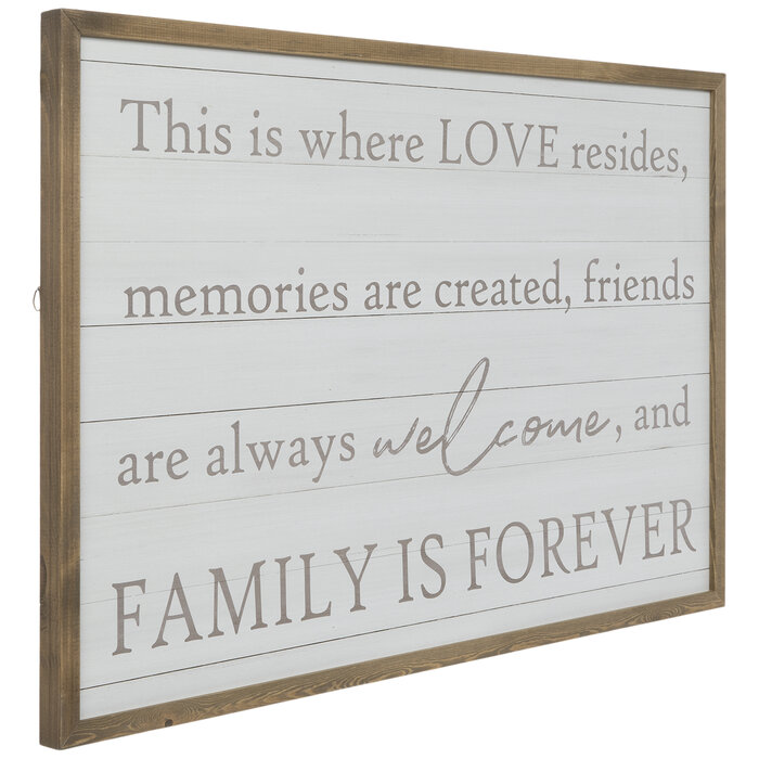 Family Is Forever Wood Wall Decor Hobby Lobby 2066462