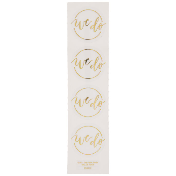 We Do Gold Foil Envelope Seals Hobby Lobby 2149292
