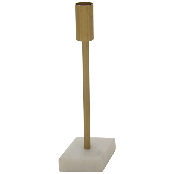 Gold & Marble Candle Holder Medium Hobby Lobby 5781497