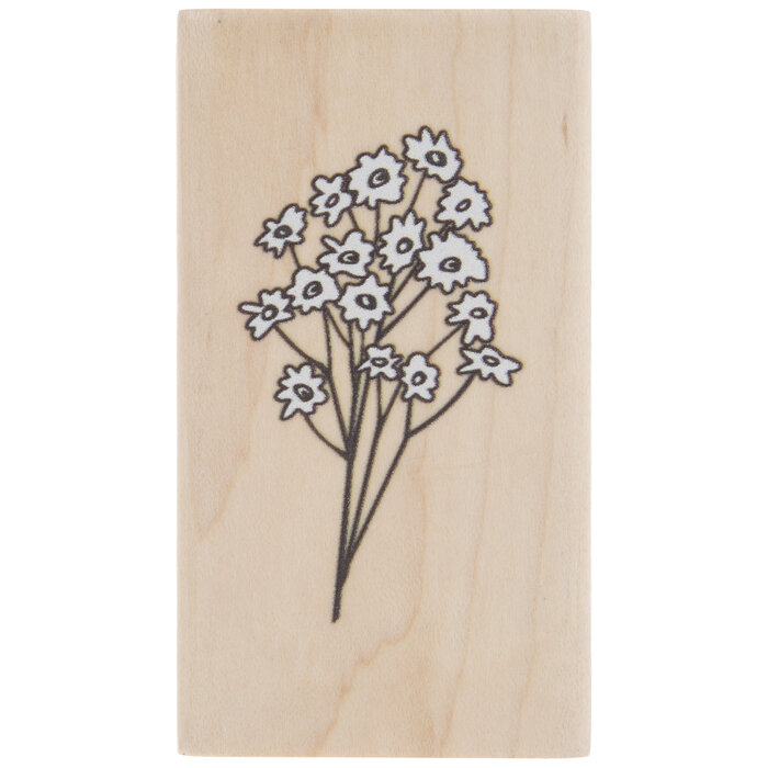 Baby's Breath Rubber Stamp Hobby Lobby 2133114