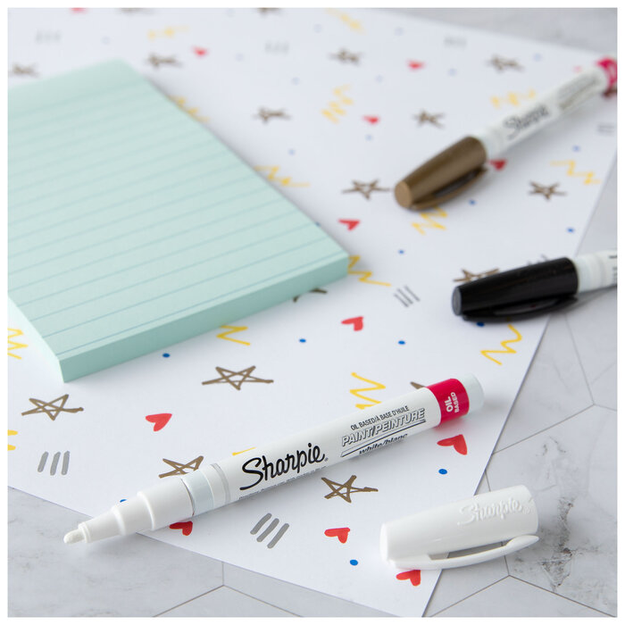 White Sharpie Fine Point Oil Paint Marker Hobby Lobby 2269611