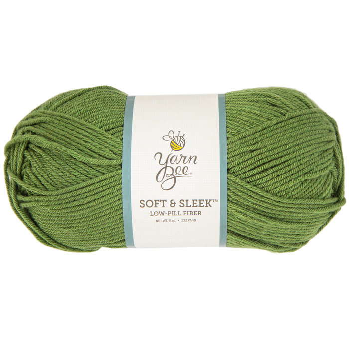 Kale Yarn Bee Soft & Sleek Yarn Hobby Lobby 1625250