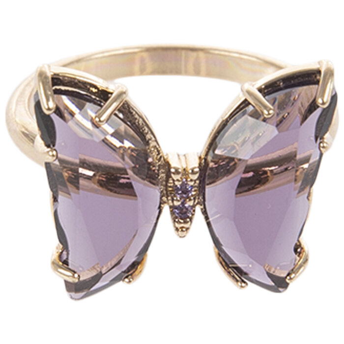 Purple Butterfly Ring Size 8 Hobby Lobby 2190411