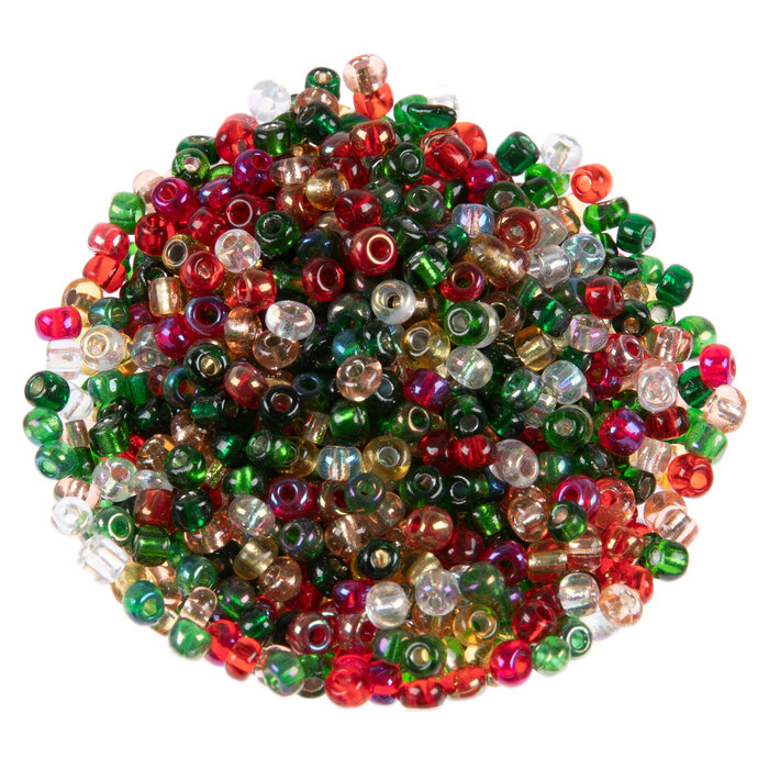 Holiday Glass Seed Bead Mix 6/0 Hobby Lobby 2030161