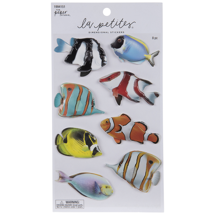 Tropical Fish 3D Stickers Hobby Lobby 1994151