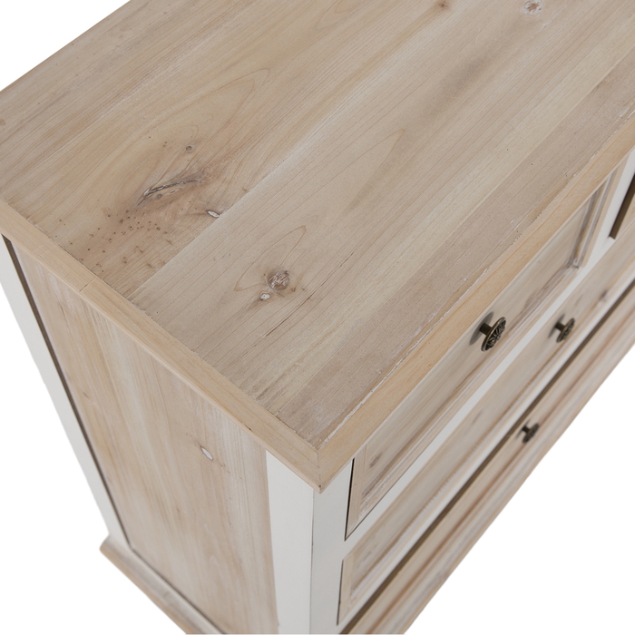 White & Natural Wood With Drawers Hobby Lobby 1878032