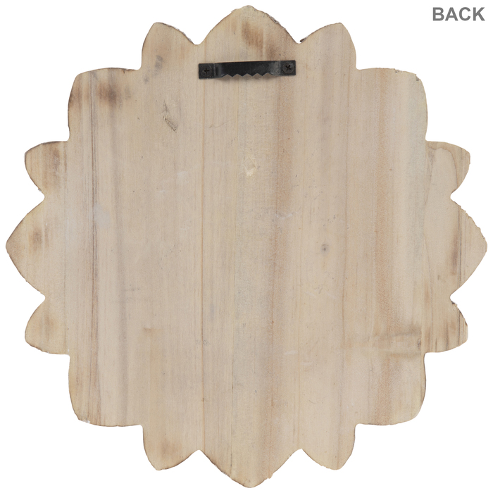 White Rustic Flower Wood Wall Decor Hobby Lobby 1799501