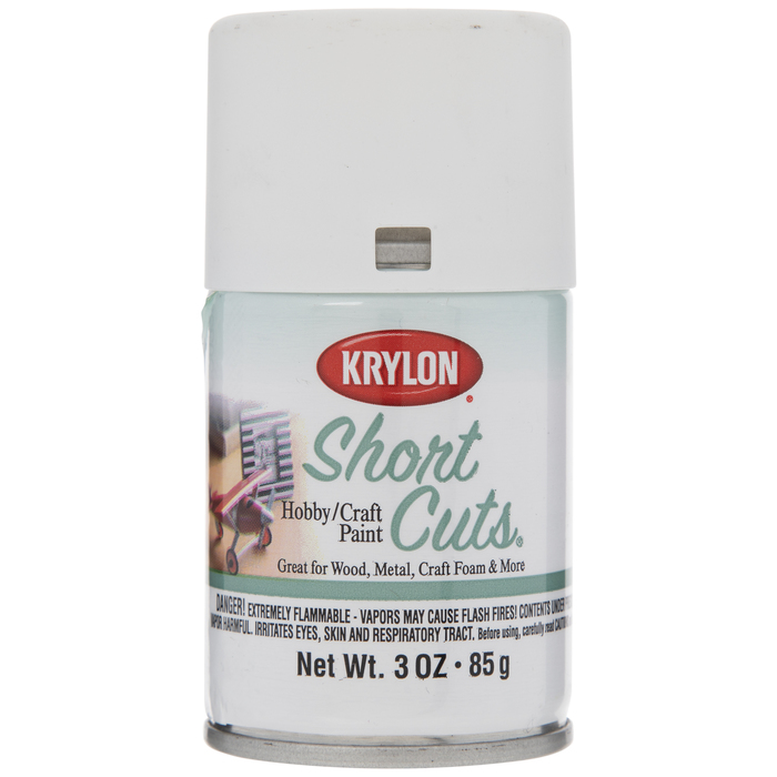 Flat White Krylon Short Cuts Spray Paint Hobby Lobby 632562