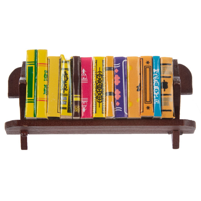 Miniature Bookshelf With Books Hobby Lobby 729509