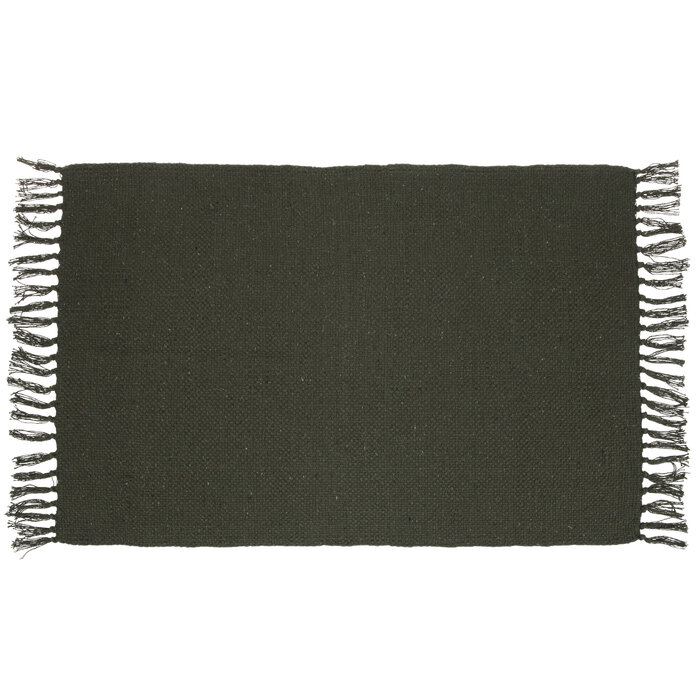 Olive Woven Fringed Rug Hobby Lobby 2288306