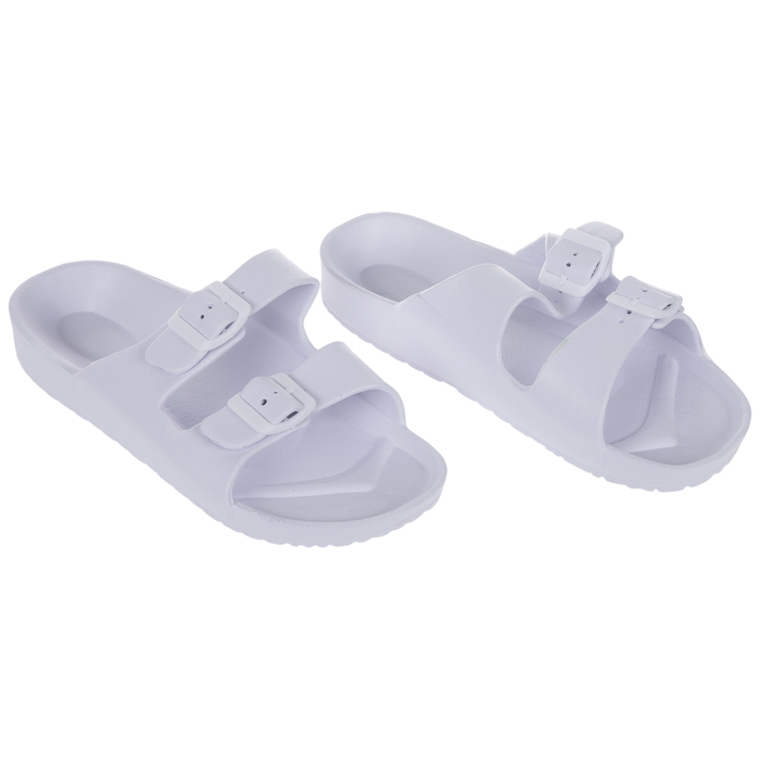 white sandals size 10