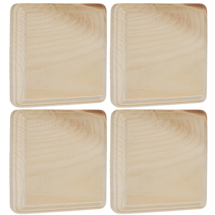 Square Wood Plaques 4" Hobby Lobby 179366