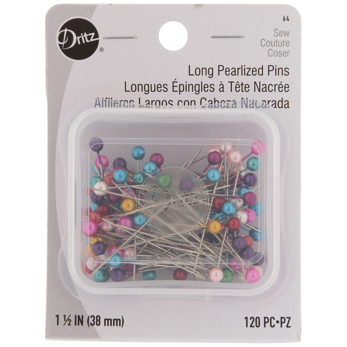 Long Pearlized Pins Size 24 Hobby Lobby 751446