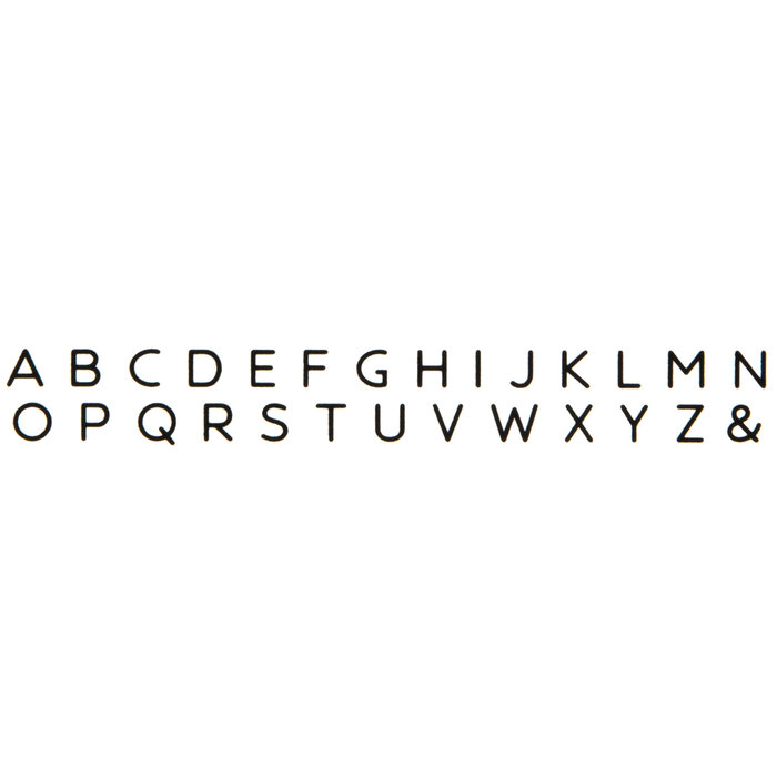 Font 405 Uppercase Letter Metal Stamps Hobby Lobby 2255800