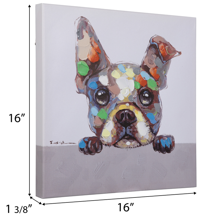 Curious Dog Canvas Wall Decor Hobby Lobby 1964295