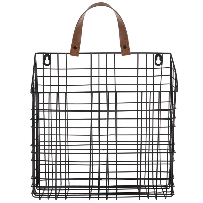 Black Metal Wall Basket Hobby Lobby