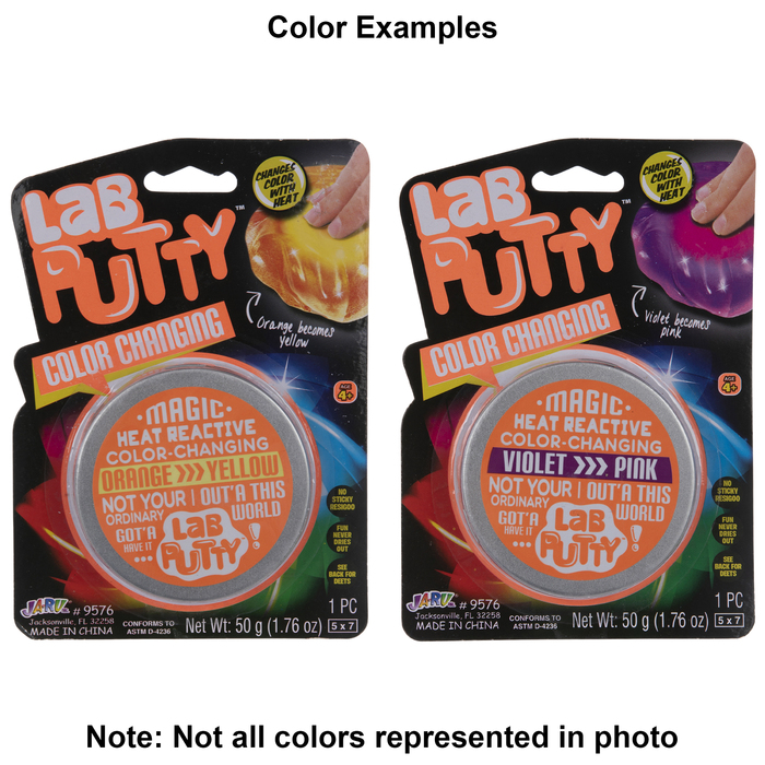Heat Reactive Color Changing Lab Putty Hobby Lobby 1538826