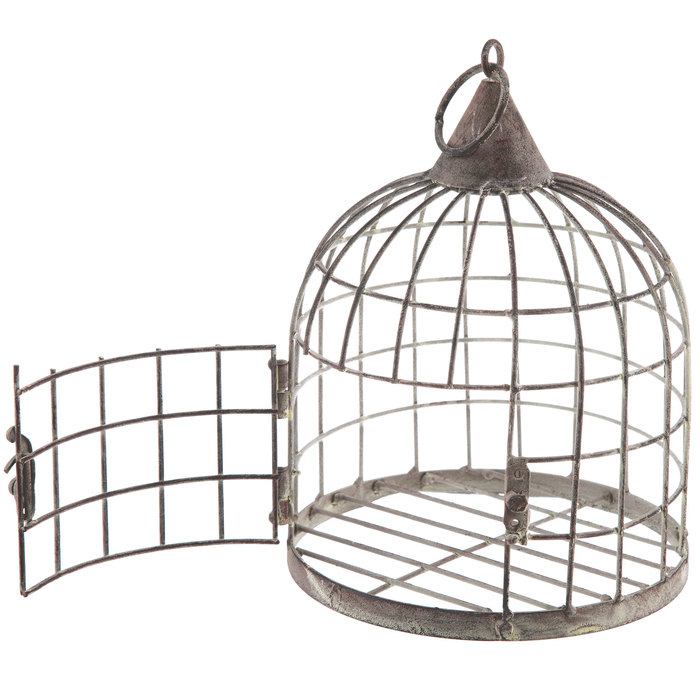 Gray Distressed Metal Bird Cage Hobby Lobby 1638592