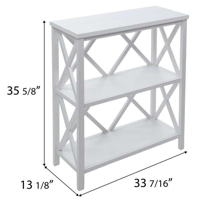 White ThreeTiered Wood Shelf Hobby Lobby 1867415