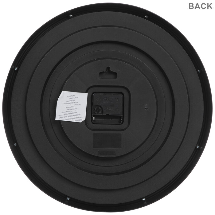 Black Rustic Wall Clock Hobby Lobby 2186617