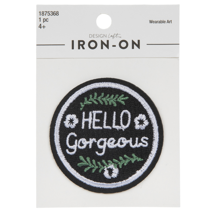 Hello IronOn Applique Hobby Lobby 1875368