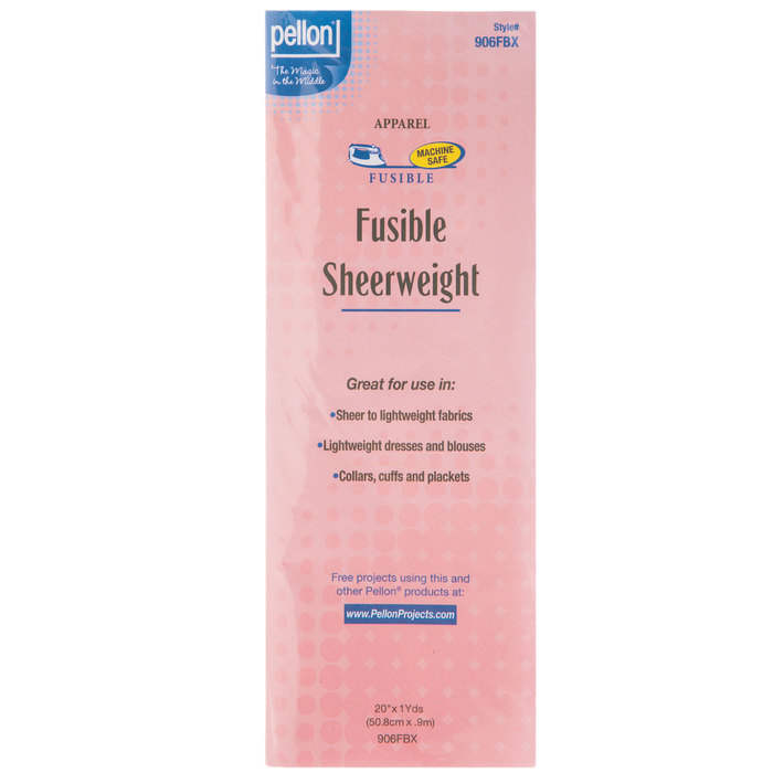 Fusible Sheerweight Ultra Lightweight Stabilizer 20" x 1 Yard Hobby