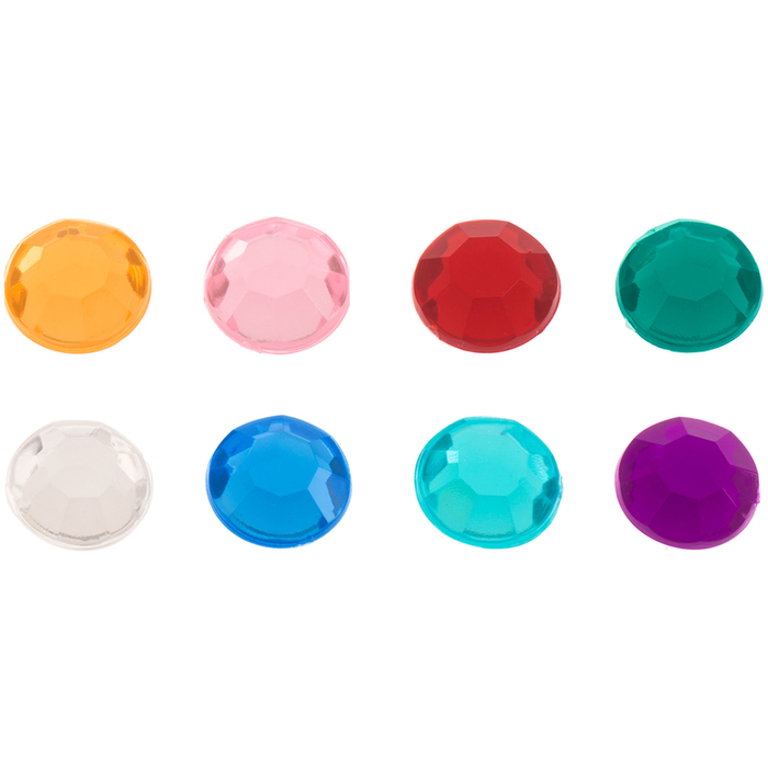 Bright Round Flatback Gemstones 12mm Hobby Lobby 151217