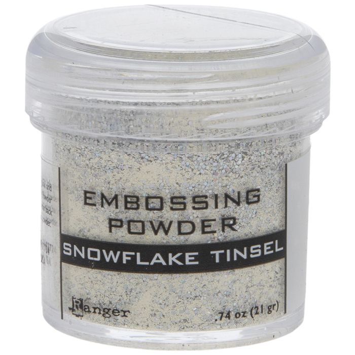 Snowflake Tinsel Embossing Powder Hobby Lobby 2040152