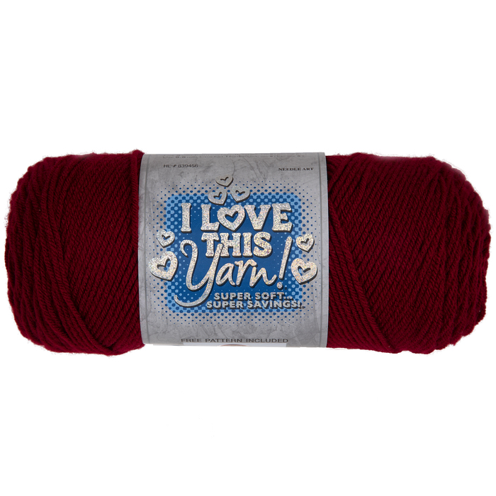 Cranberry I Love This Yarn Hobby Lobby 839456