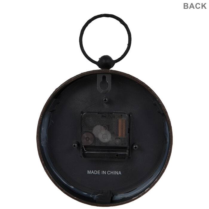 Black Grand Hotel Metal Wall Clock Hobby Lobby 2202109