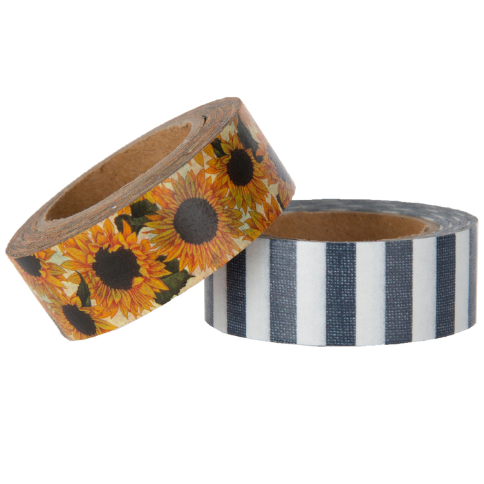 Sunflower & Striped Washi Tape Hobby Lobby 1692177