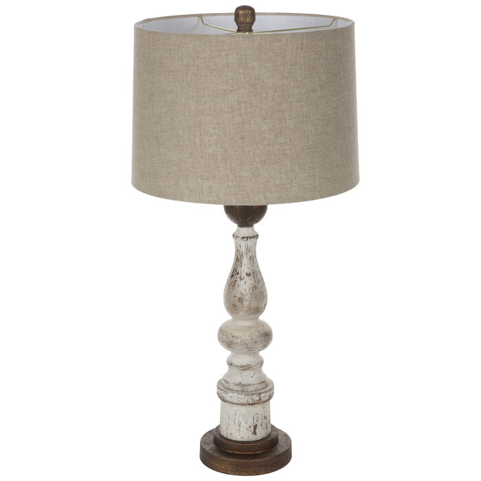 Distressed Cream Lamp Hobby Lobby 2159929