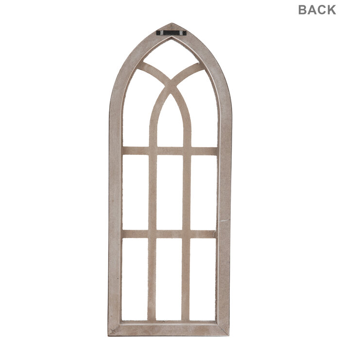Whitewash Cathedral Window Wood Wall Decor Hobby Lobby 2227825