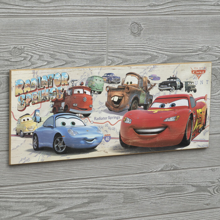 Pixar Cars Radiator Springs Wood Wall Decor Hobby Lobby 2187110