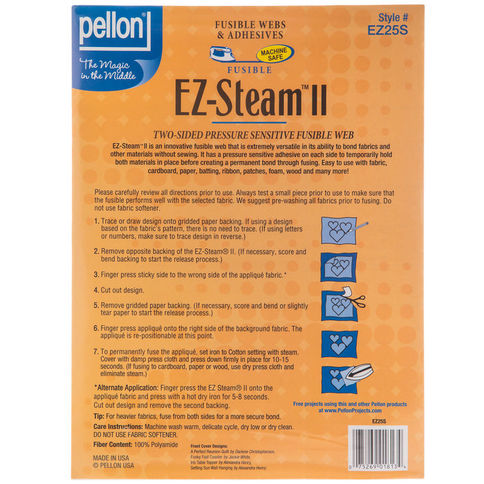 EZSteam II TwoSided Pressure Sensitive Fusible  Hobby Lobby 599670
