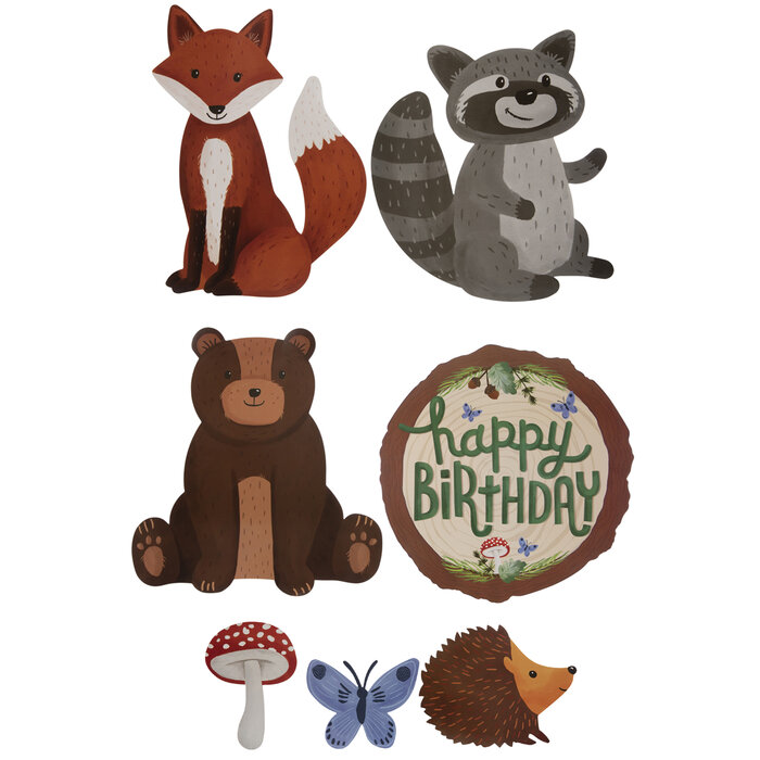Woodland Happy Birthday Cutouts Hobby Lobby 2234680