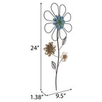 Blue Flower Metal Wall Decor | Hobby Lobby | 2187847