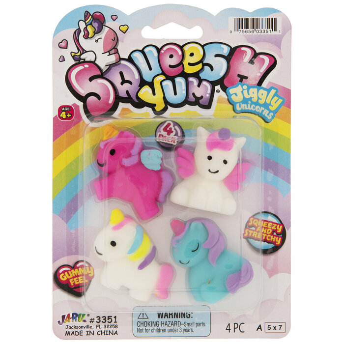 Squeesh Yum Jiggly Unicorns Sensory Toys Hobby Lobby 2280345