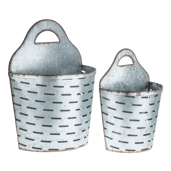 Slotted Metal Wall Basket Set Hobby Lobby 1454586 - Metal Wall Baskets Slotted Metal Wall Basket Set Hobby Lobby 1454586 - Metal Wall Baskets