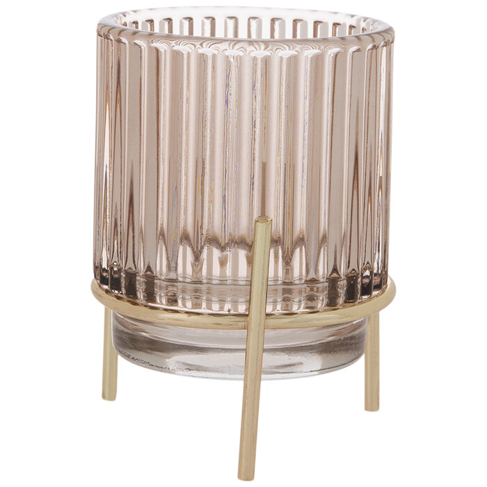 Mauve Hurricane Glass Candle Holder Hobby Lobby 2064483