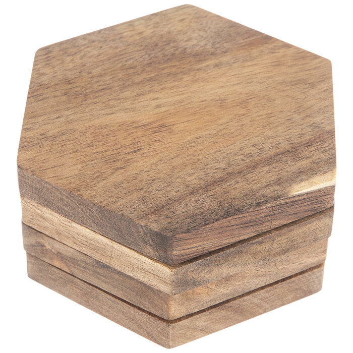 Hexagon Acacia Wood Coasters Hobby Lobby 2168854