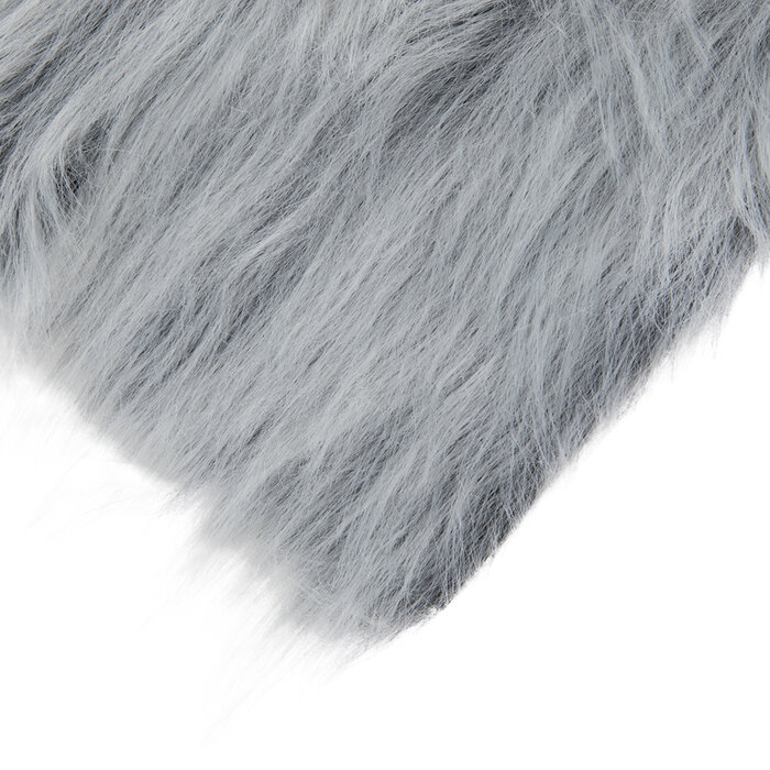 White & Gray Long Pile Faux Fur Hobby Lobby 2106771