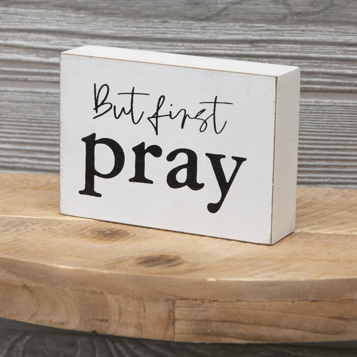 But First Pray Wood Decor Hobby Lobby 2177392