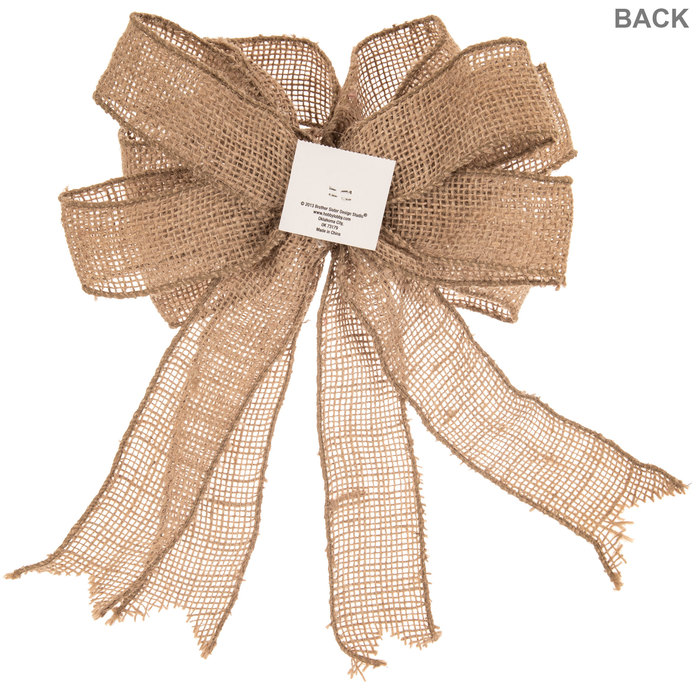 Burlap Loop Bow Hobby Lobby 429167