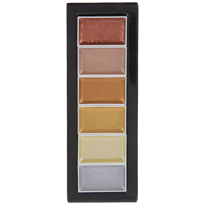 Master's Touch Metallic Watercolor Paint 6 Piece Set Hobby Lobby