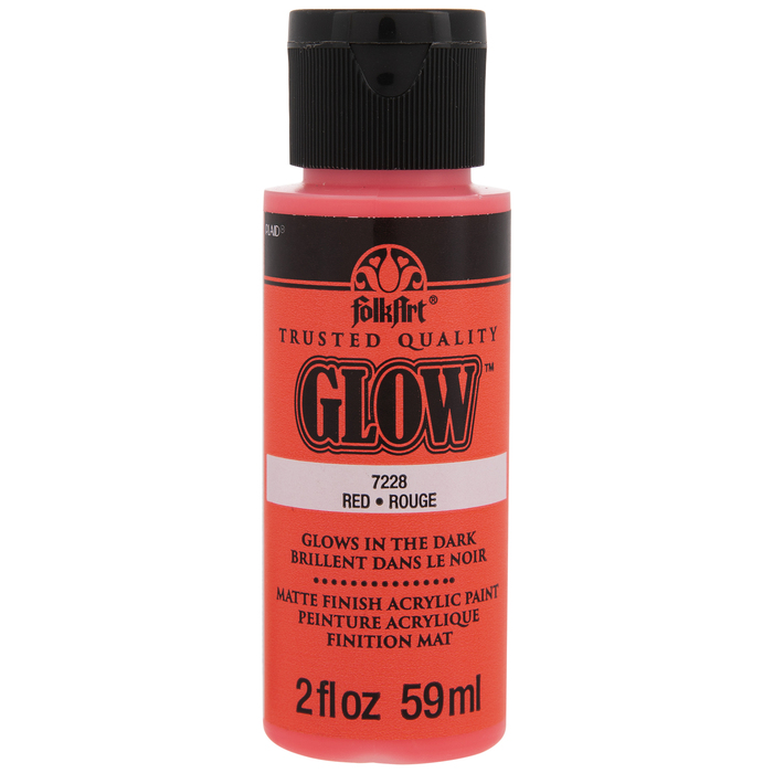 Red Glow FolkArt Acrylic Paint Hobby Lobby 1940758